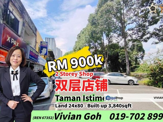 Shop for sale in Tebrau, Johor
