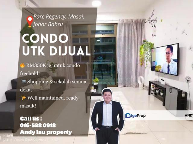 Condominium for sale in Plentong, Johor