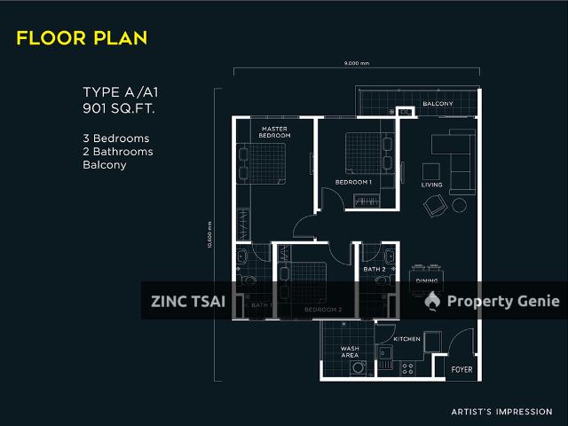 Apartment for rent in Country Heights Damansara, Kuala Lumpur