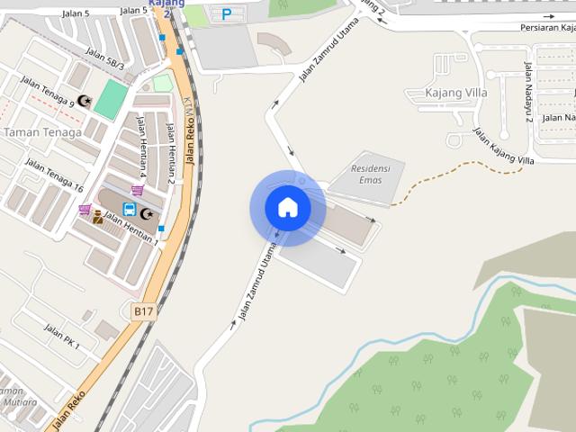 Apartment for rent in Kampung Sungai Tangkas, Majlis Perbandaran Kajang