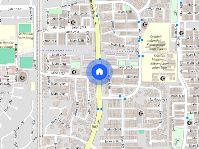 Apartment for rent in Kajang, Langat