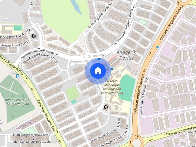 Apartment for rent in Alam Impian, Selangor