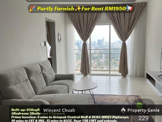 Condominium for rent in Kampung Desa Makmur, Majlis Perbandaran Selayang