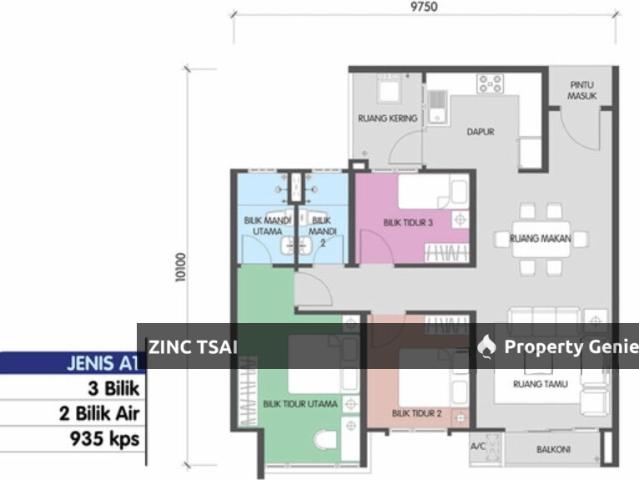 Apartment for rent in Country Heights Damansara, Kuala Lumpur