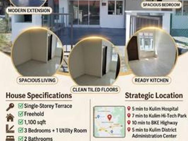 Terraced House for sale in Kulim, Kedah