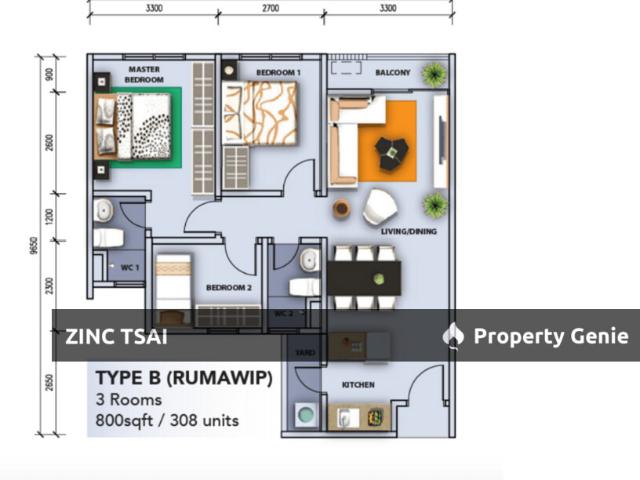 Apartment for rent in Country Heights Damansara, Kuala Lumpur
