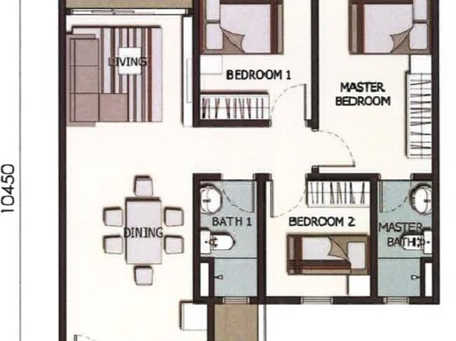 Apartment for rent in Country Heights Damansara, Kuala Lumpur