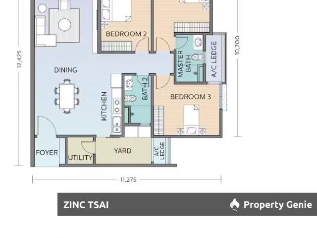 Condominium for rent in Country Heights Damansara, Kuala Lumpur