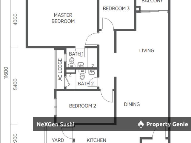 Serviced Residence for rent in Petaling, Damansara Damai