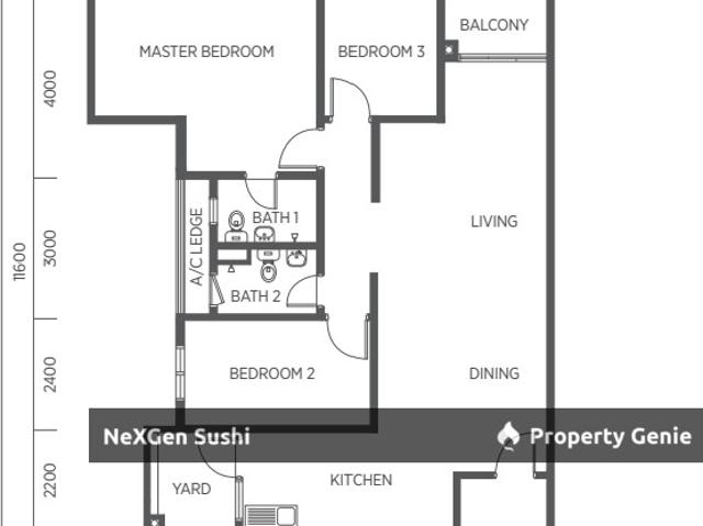 Serviced Residence for rent in Petaling, Damansara Damai