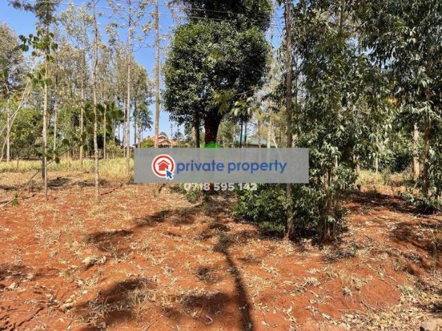 Land for sale in Kikuyu, Kiambu