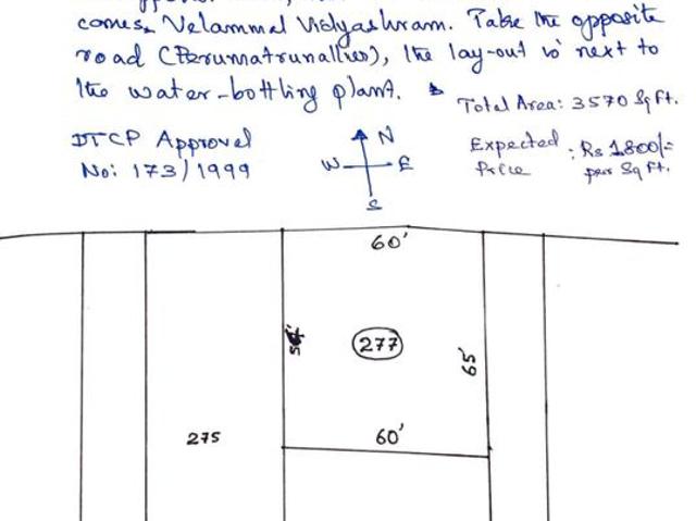 Land for sale in Guduvancheri, Tamil Nadu