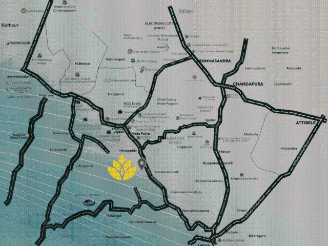 Land for sale in Jigani, Karnataka