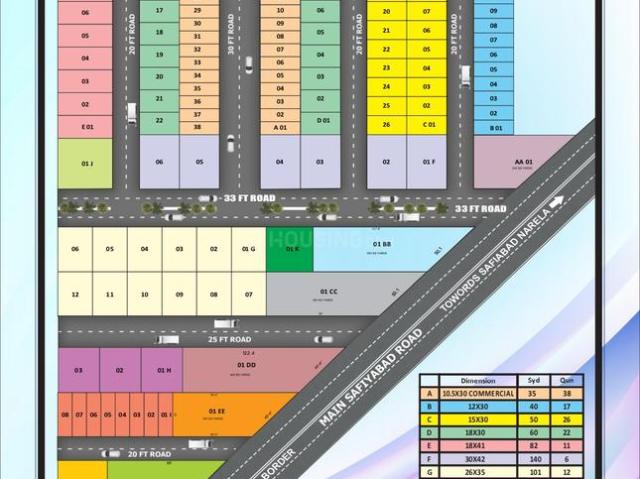 Land for sale in North Delhi, Deri