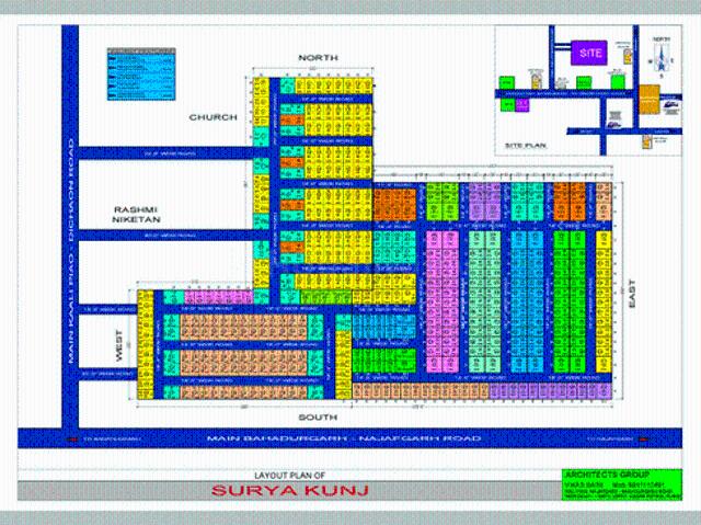 Land for sale in South West Delhi, Deri