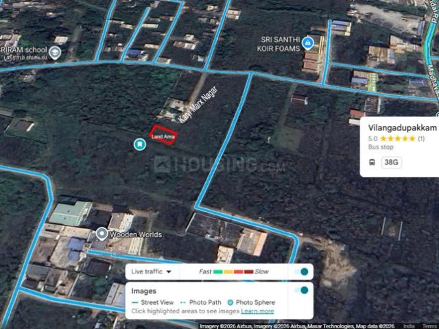 Land for sale in Alinjivakkam, Tamil Nadu