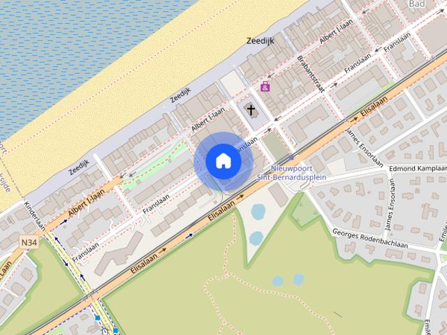 Kot location à Nieuwpoort, West-Vlaanderen