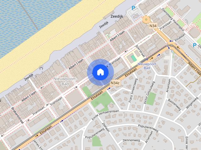 Appartement location à Nieuwpoort