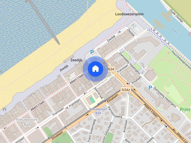 Appartement location à Nieuwpoort, West-Vlaanderen