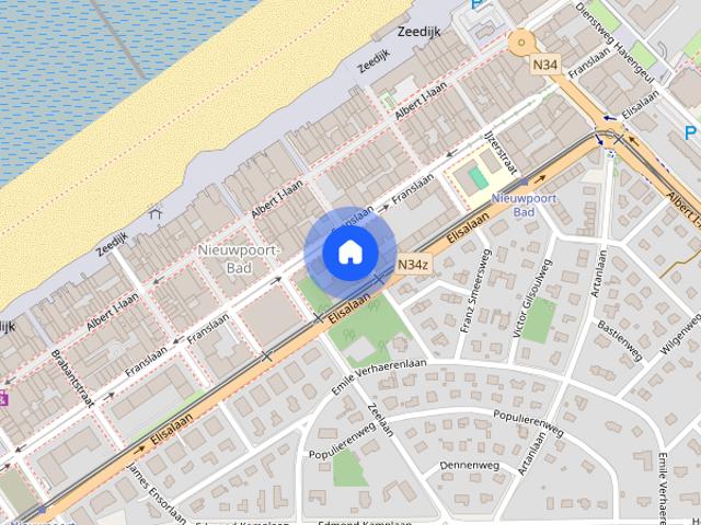 Kot location à Nieuwpoort, West-Vlaanderen