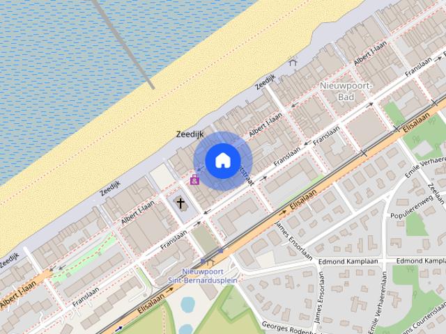 Appartement location à Nieuwpoort, West-Vlaanderen