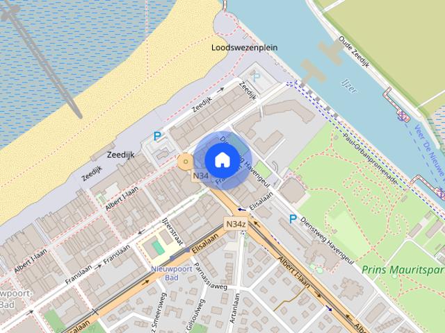 Appartement location à Nieuwpoort, West-Vlaanderen