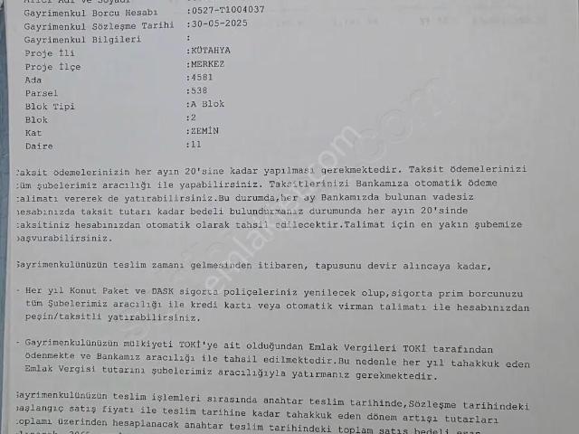 Kütahya Merkez, Kütahya içerisinde satılık Dükkan