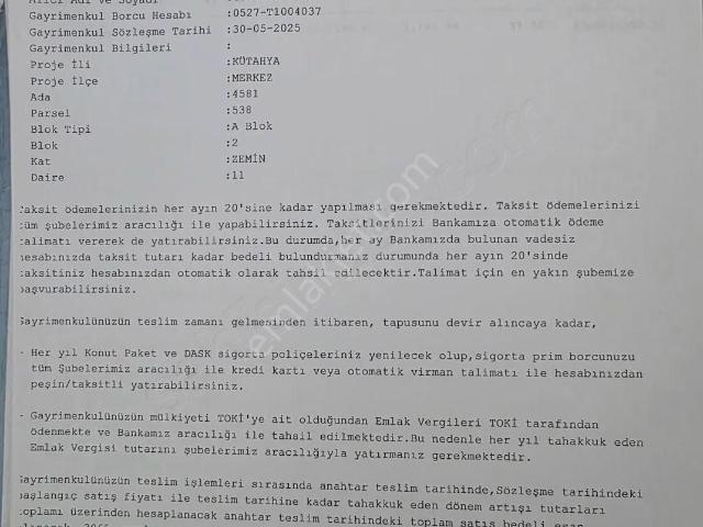 Kütahya Merkez, Kütahya içerisinde satılık Dükkan