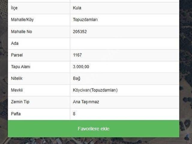 Kula, Manisa içerisinde satılık mülk
