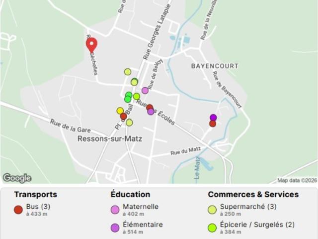 Terrain vente à Compiègne, Ressons-sur-matz