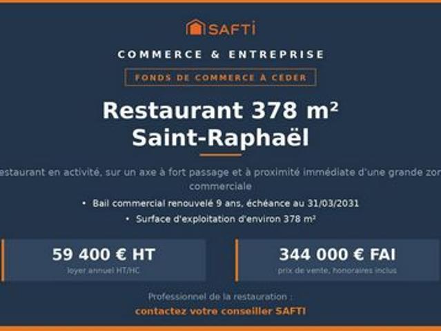 Local Commercial vente à Arrondissement de Draguignan, Saint-raphaël