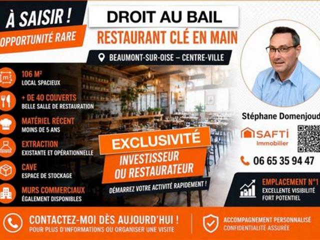 Local Commercial location à Pontoise, Beaumont-sur-oise