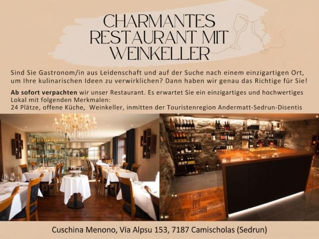 Atelier mieten in Camischolas, Tujetsch