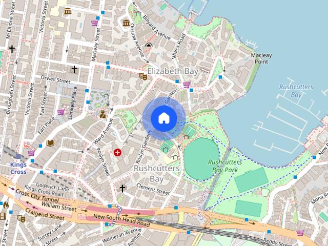 Apartment for rent in Rushcutters Bay, Sydney