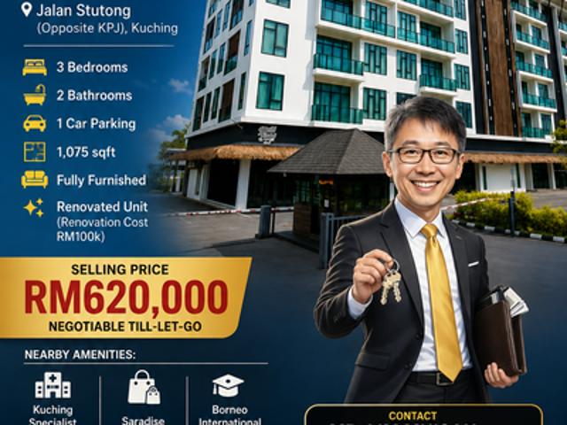 Condominium for sale in Kuching, Sarawak