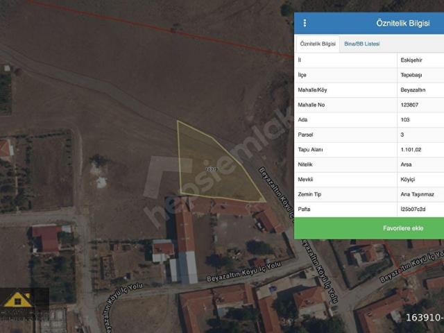 Tepebaşi, Eskişehir içerisinde satılık Arsa