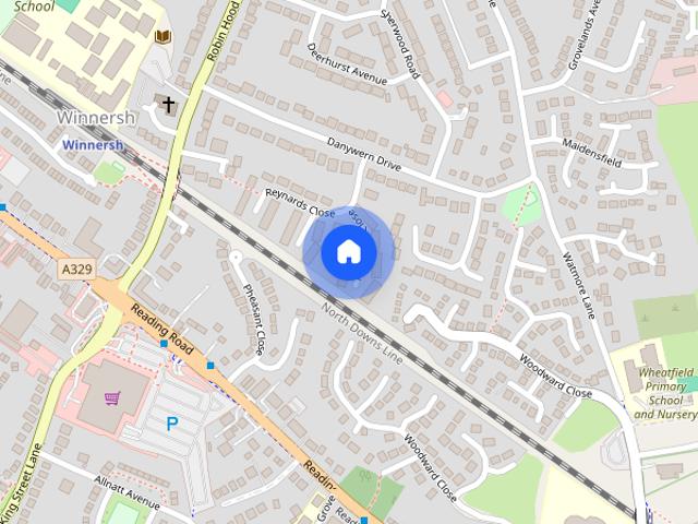 House for rent in Sindlesham, Winnersh
