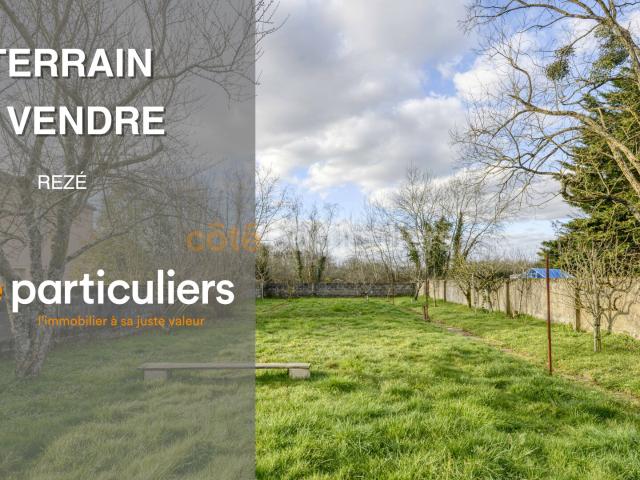 Terrain vente à Nantes, Rezé