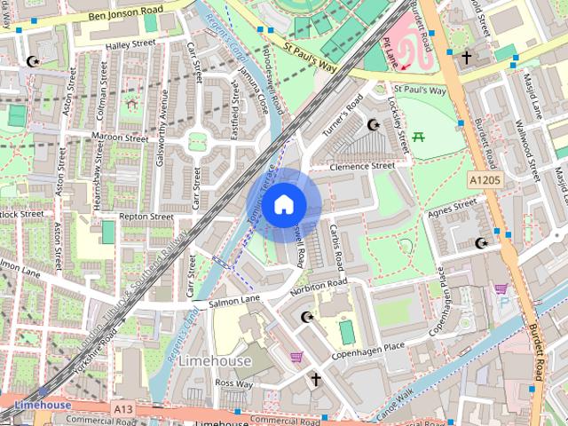 Apartment for rent in Ratcliffe, Limehouse