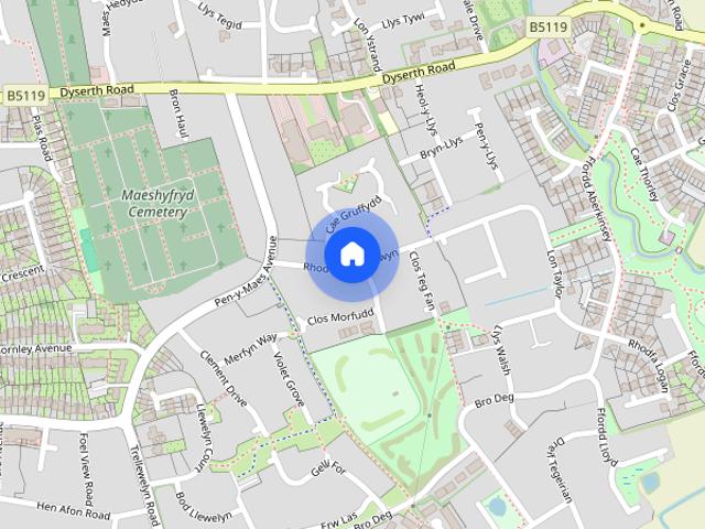 House for rent in Rhyl, Wales