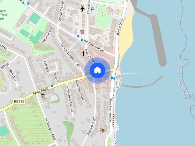 Apartment for rent in Colwyn Bay, Wales