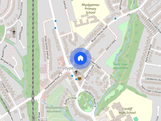 House for rent in Rhydypenau, Cardiff