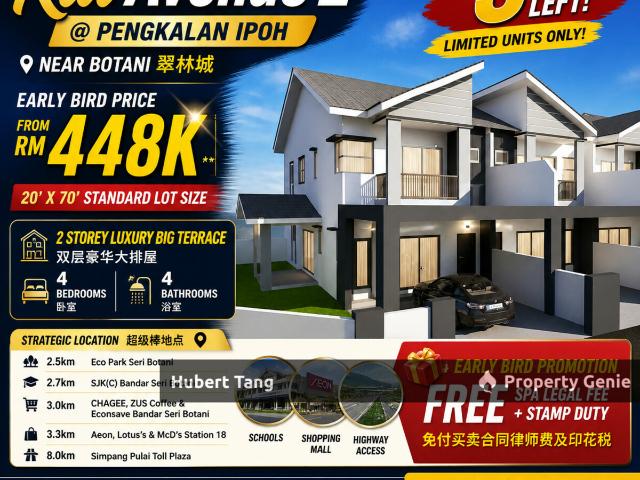 Terraced House for sale in Perak, Tanjong Ipoh