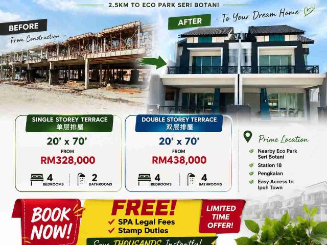 House for sale in Perak, Tanjong Ipoh