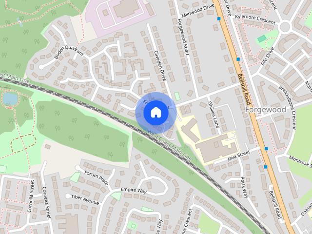 Apartment for rent in Forgewood, Motherwell