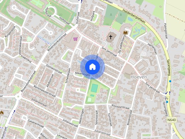 Appartement te huur in Hoeven, Noord Brabant