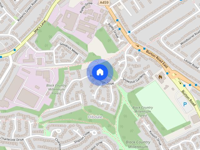 House for rent in Dibdale, Dudley