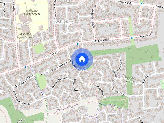 House for rent in Ise Lodge, Kettering