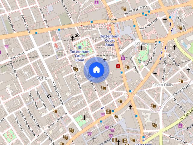 Apartment for rent in Soho, Greater London