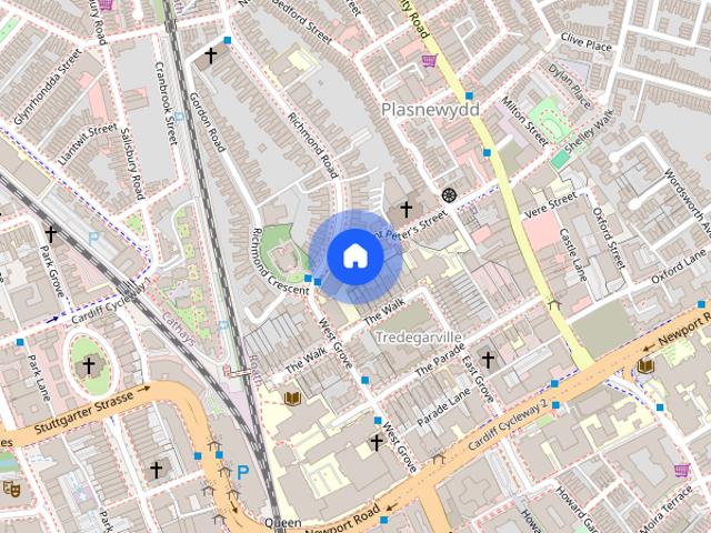 Apartment for rent in Plasnewydd, Cardiff